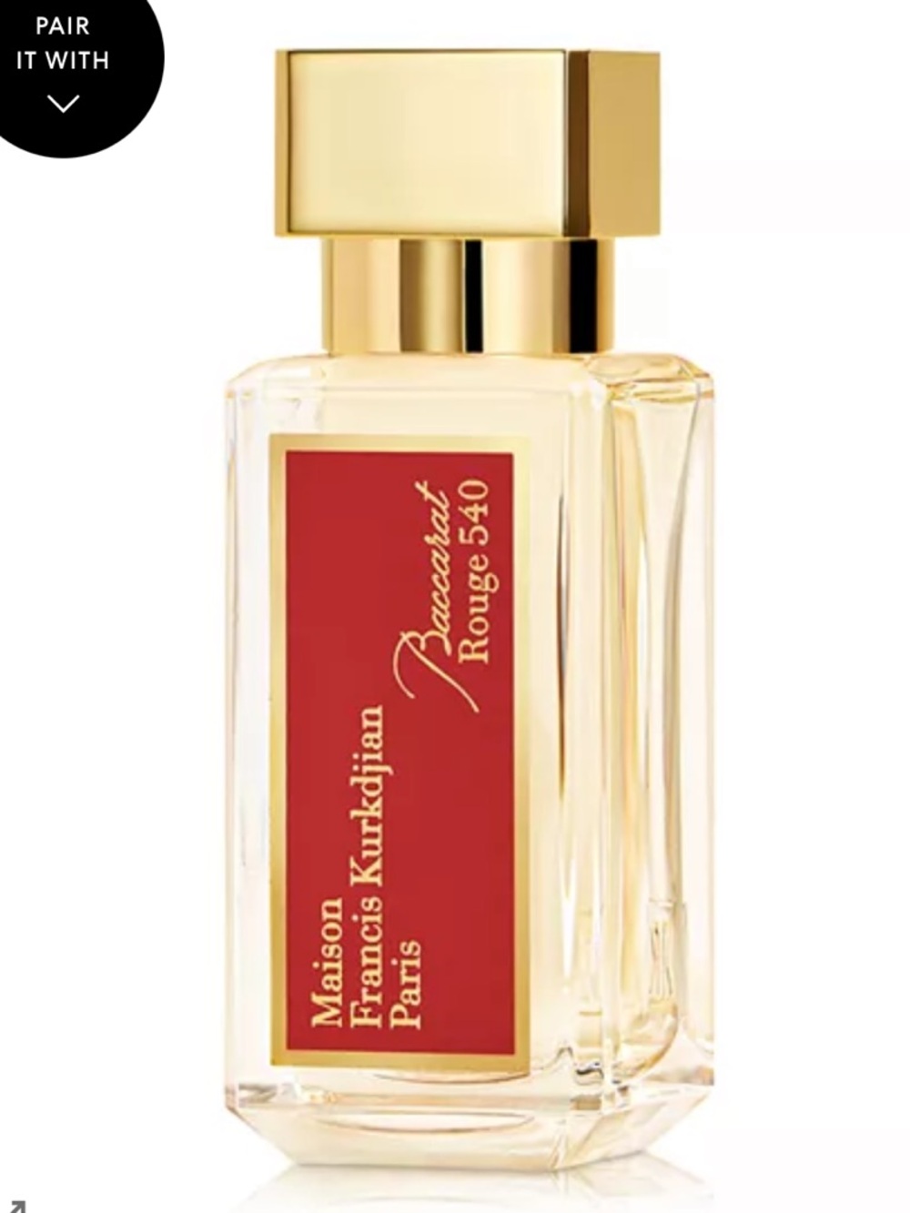 Maison Francis Kurkdjian Baccarat Rouge 540
